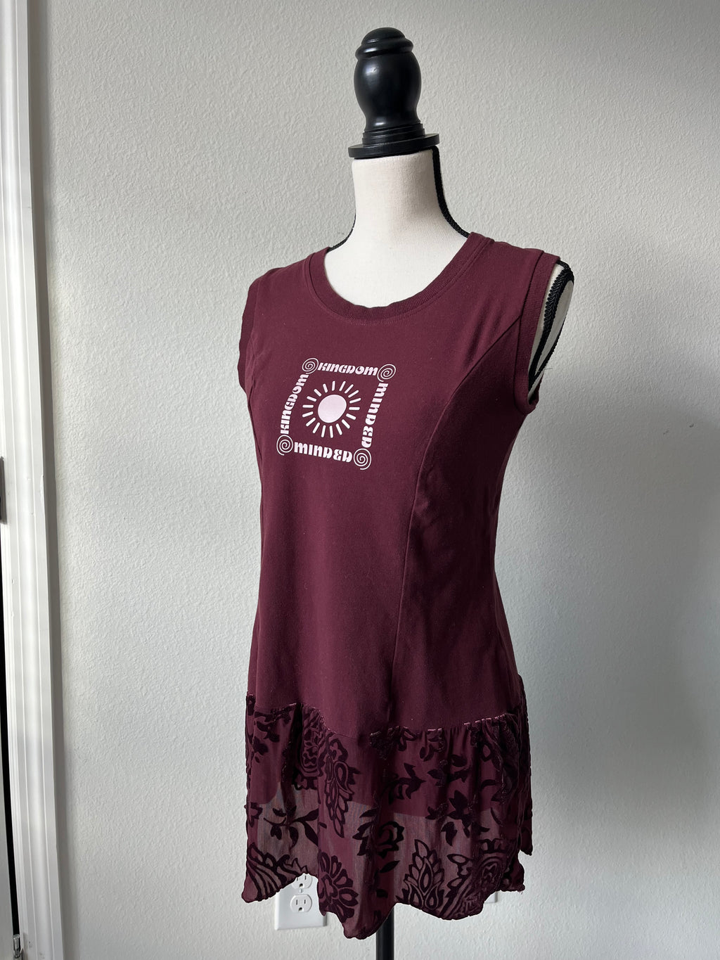 Upcycled shirt Kingdom Minded Design