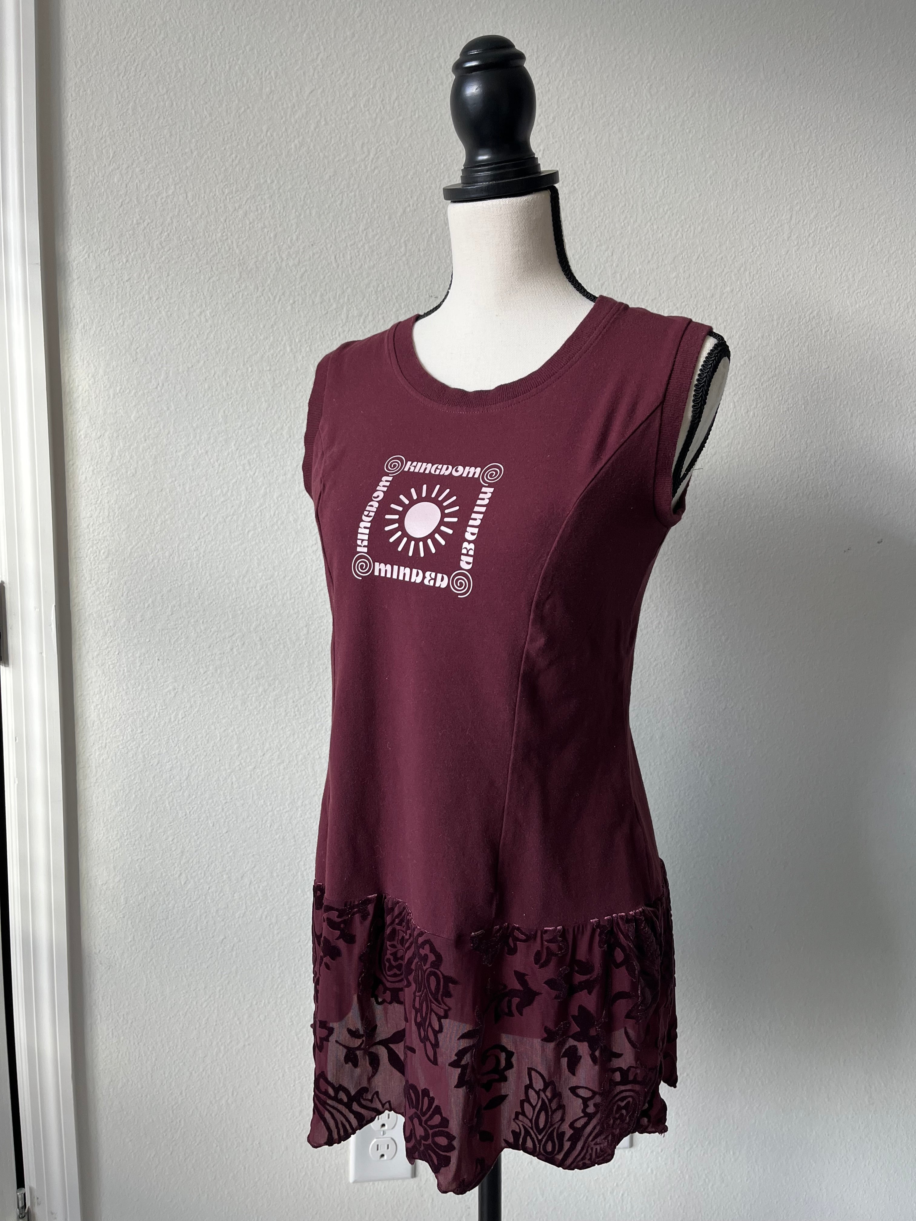 Upcycled shirt Kingdom Minded Design