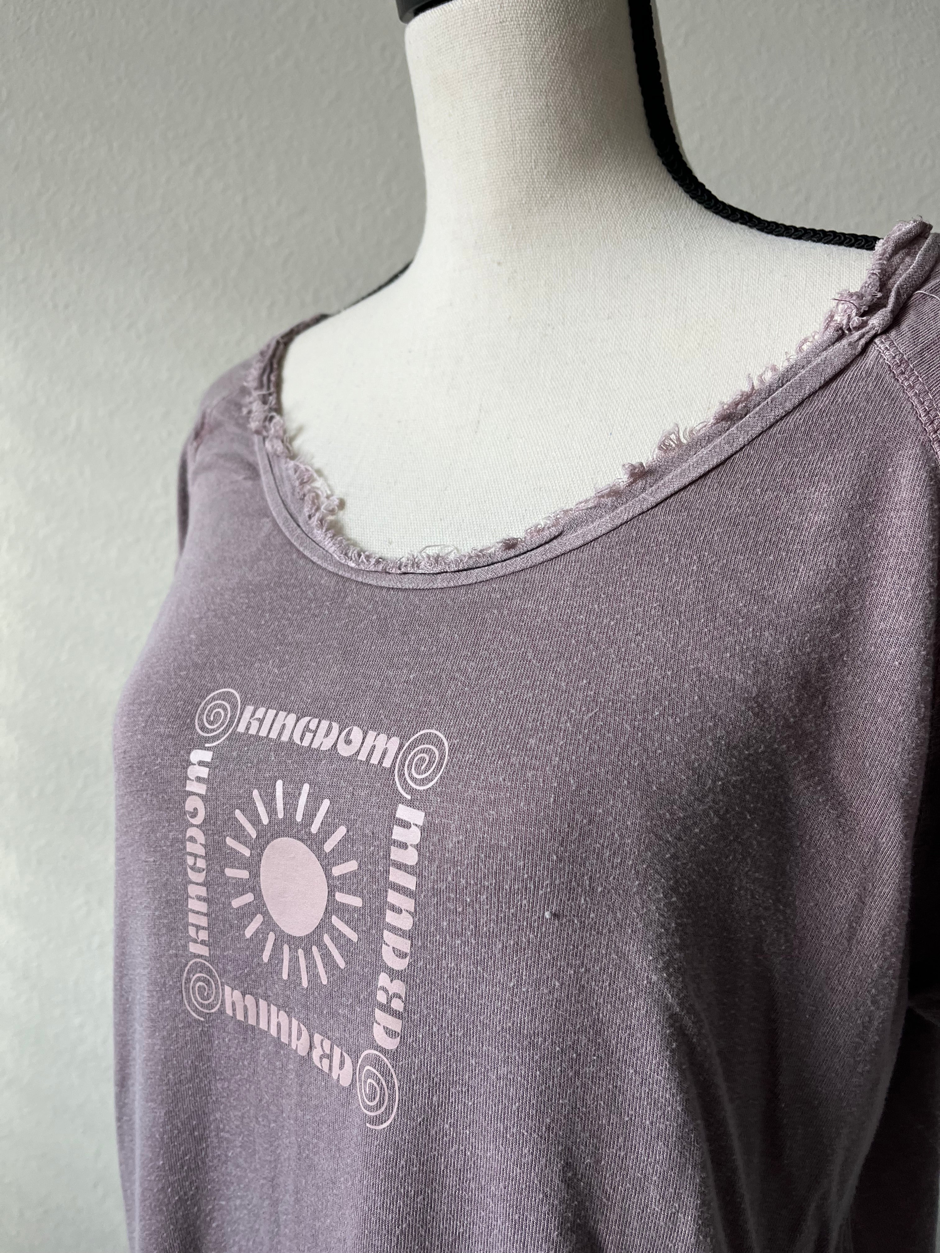 Upcycled Kingdom Minded Shirt