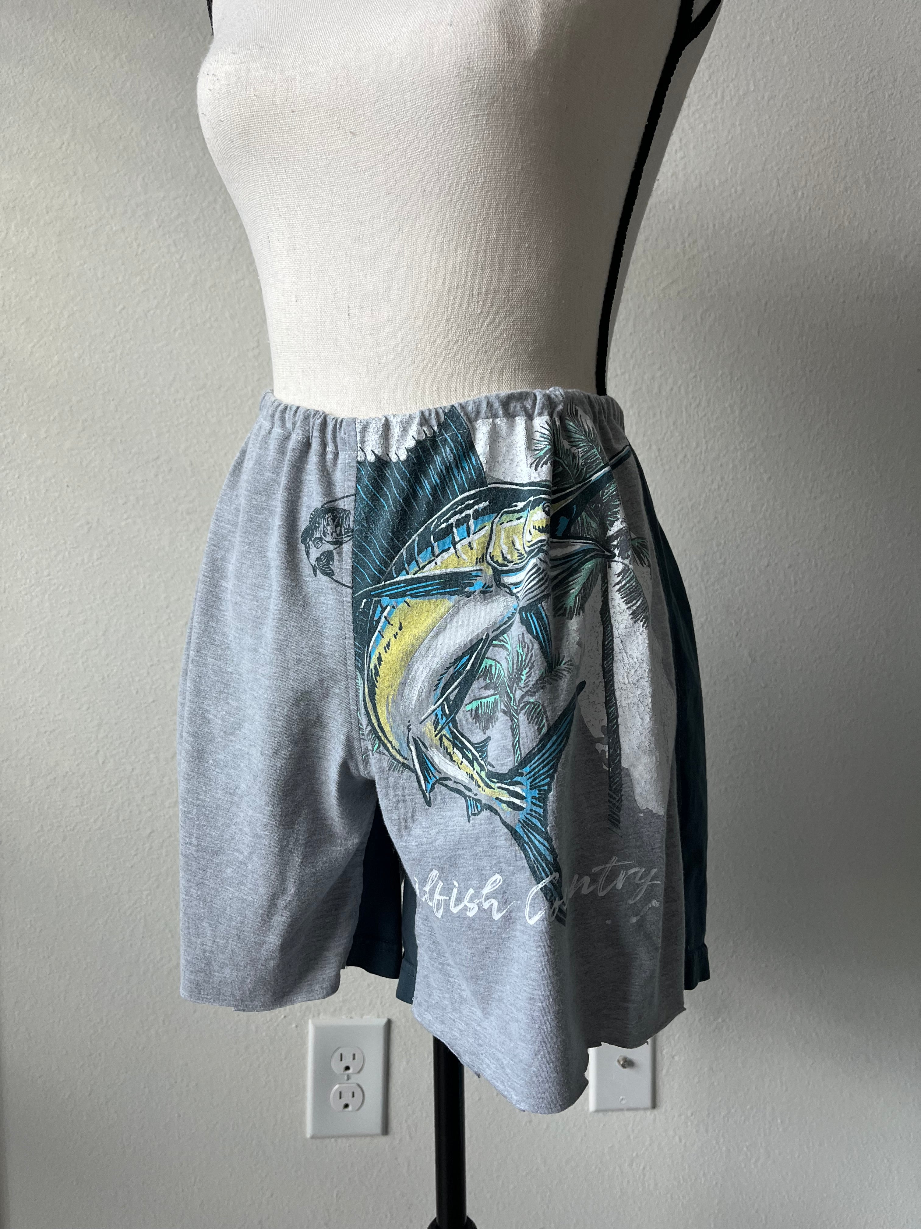 Upcycled T-Shirt and Short set