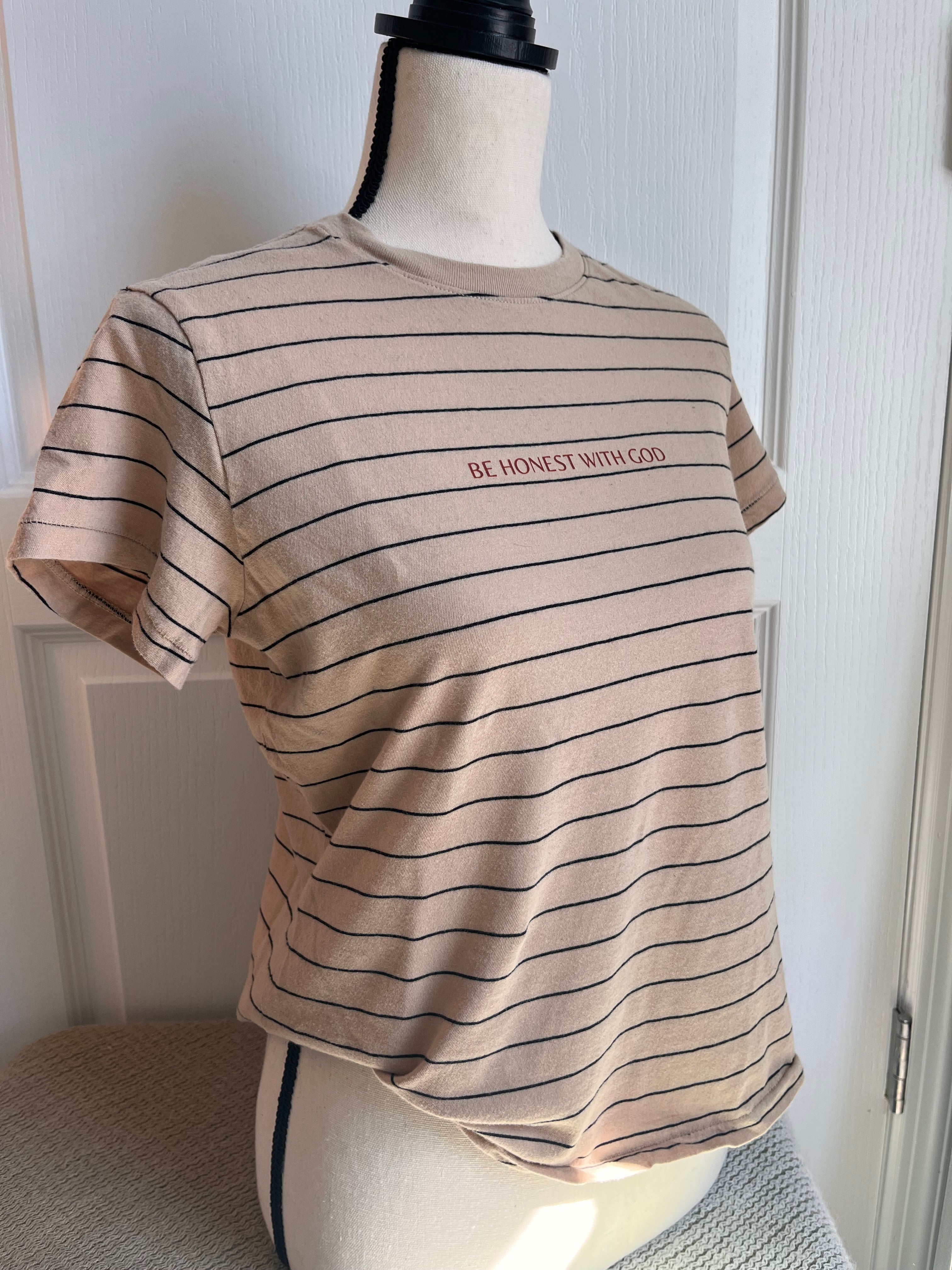 Stripped T shirt (Be Honest with God)
