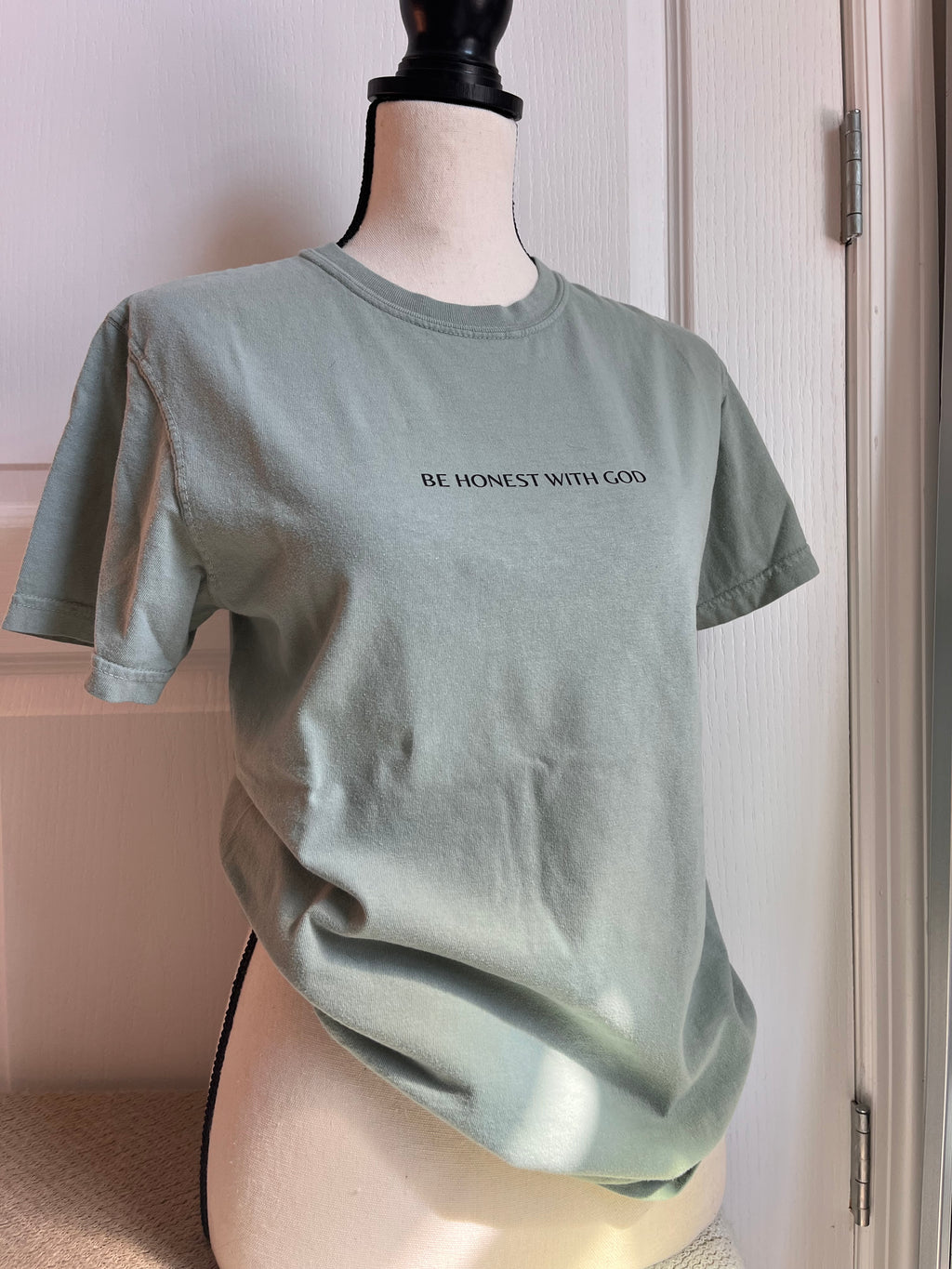 Teal T shirt (Be Honest with God)