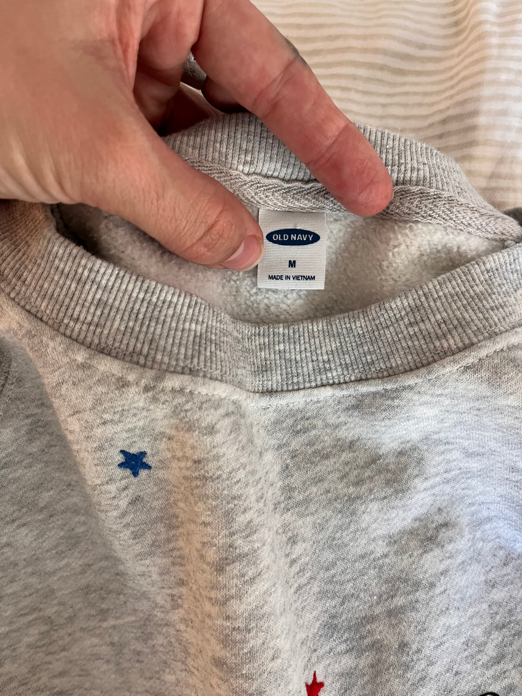 Old Navy Star Crewneck (Be Honest With God)