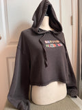 Brown Cropped Hoodie (Beyond Blessed)